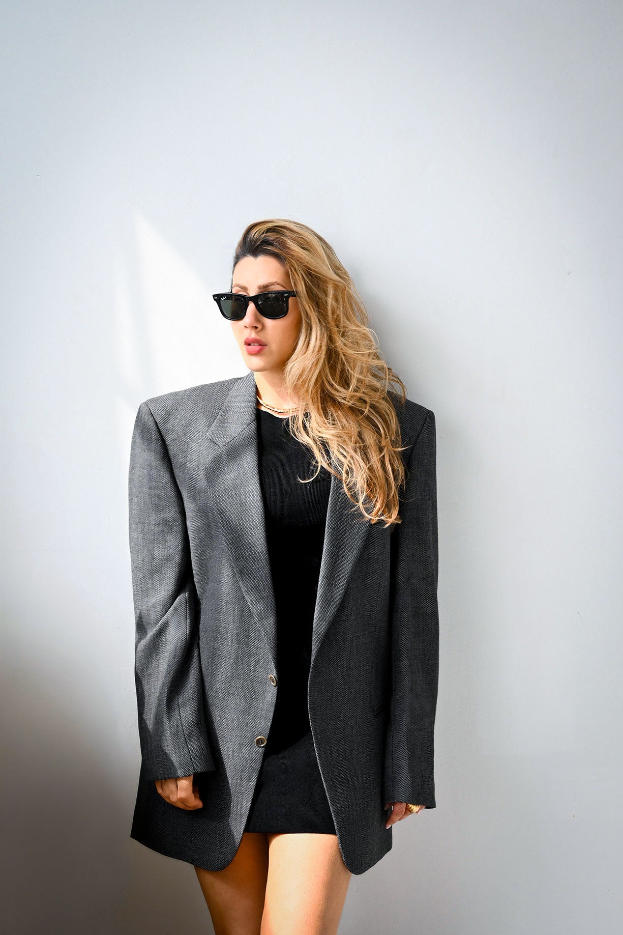 Valentino Gray Jacket - Circa Late 80's To Early 90's