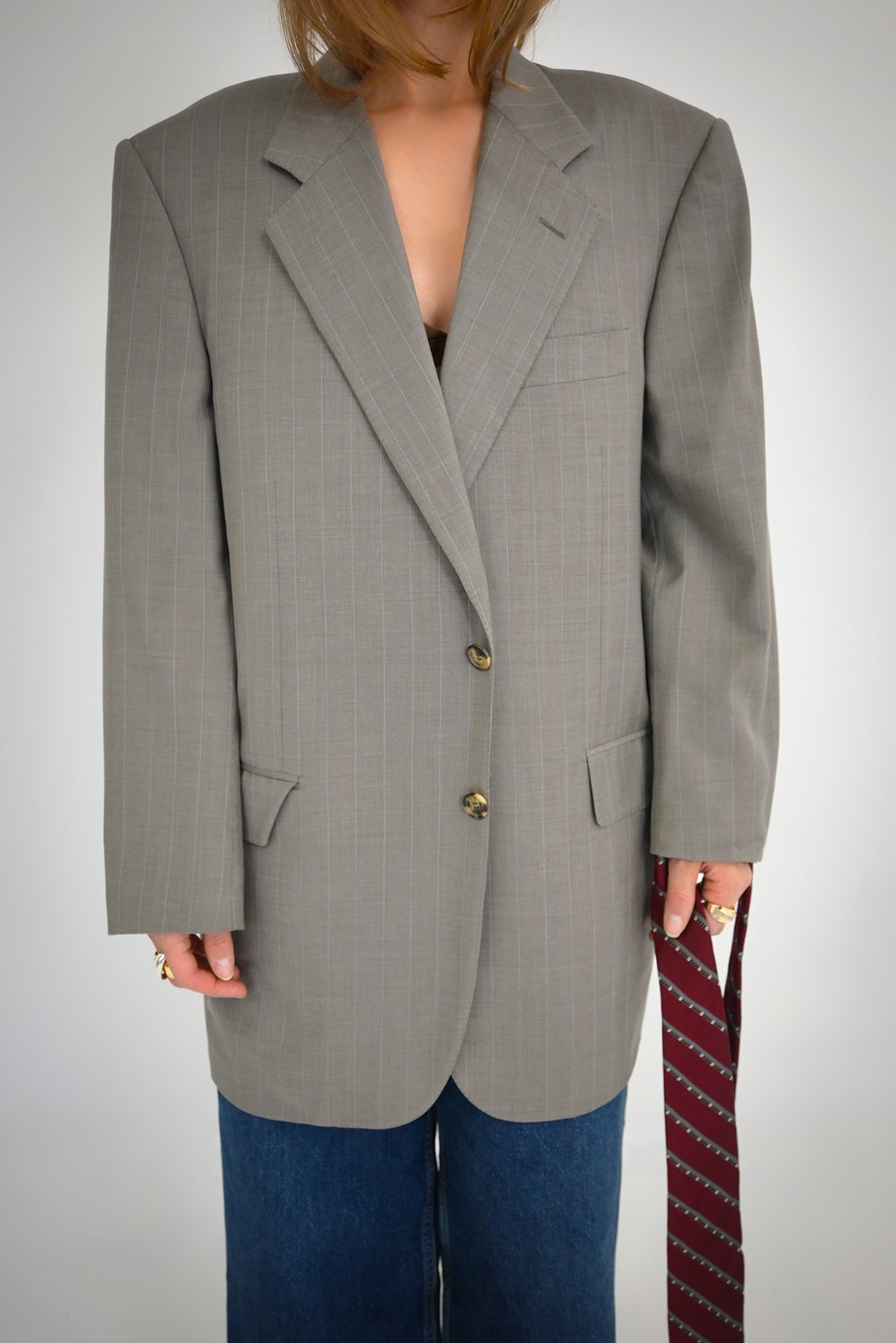 Loro Piana for Heartwood Paris Grey Jacket - Early 2000's