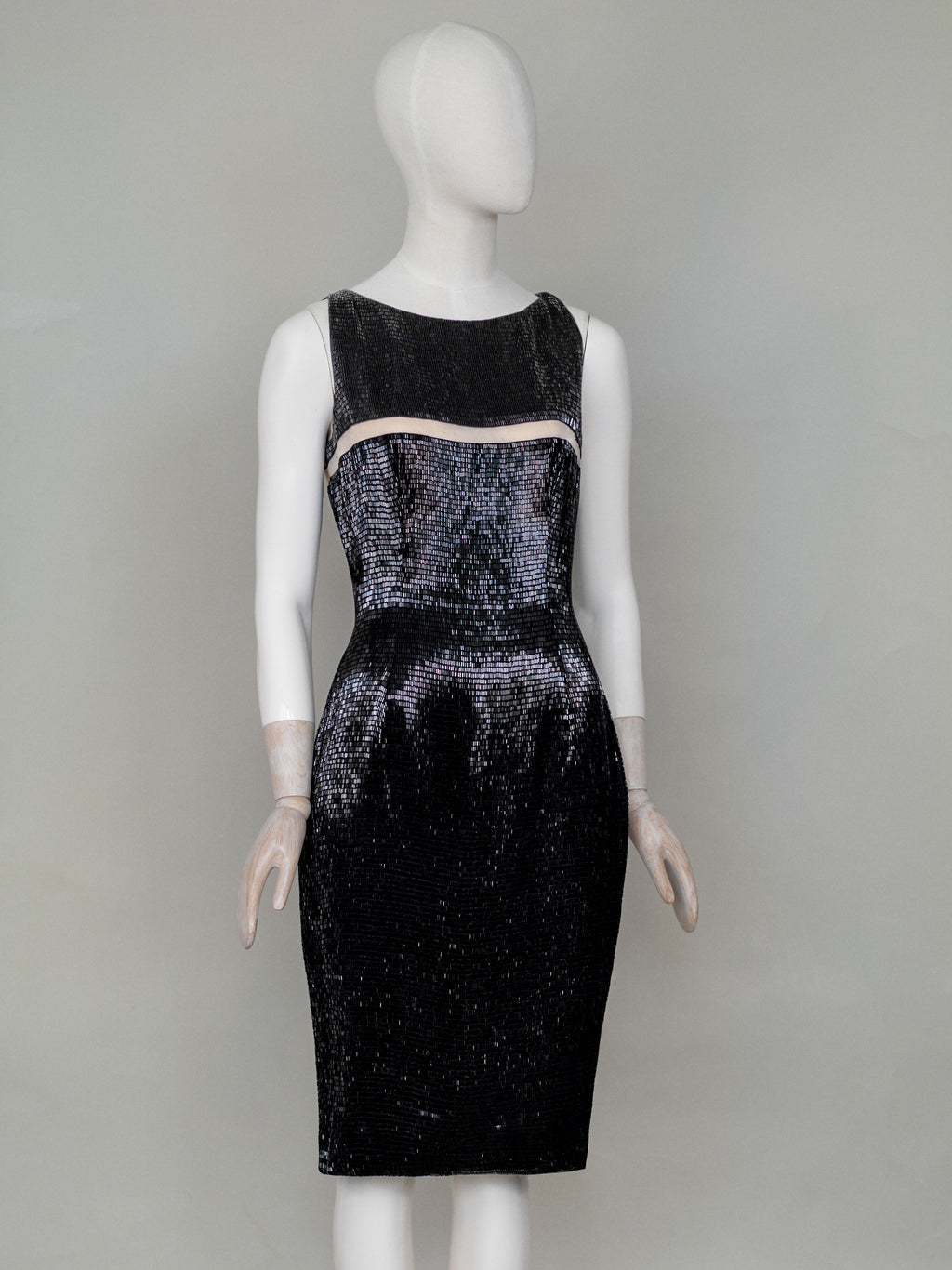 Alexander McQueen for Givenchy Haute Couture Beaded Dress Fall/Winter 1998 "Blade Runner"