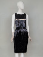 Alexander McQueen for Givenchy Haute Couture Beaded Dress Fall/Winter 1998 "Blade Runner"