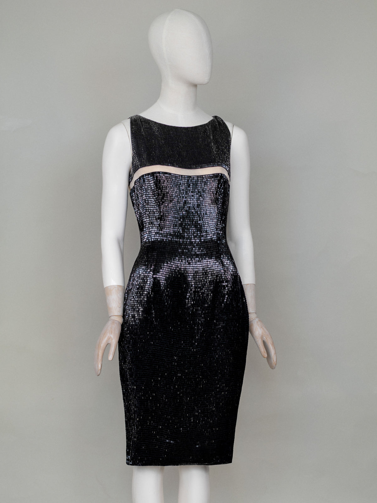 Alexander McQueen for Givenchy Haute Couture Beaded Dress Fall/Winter 1998 "Blade Runner"