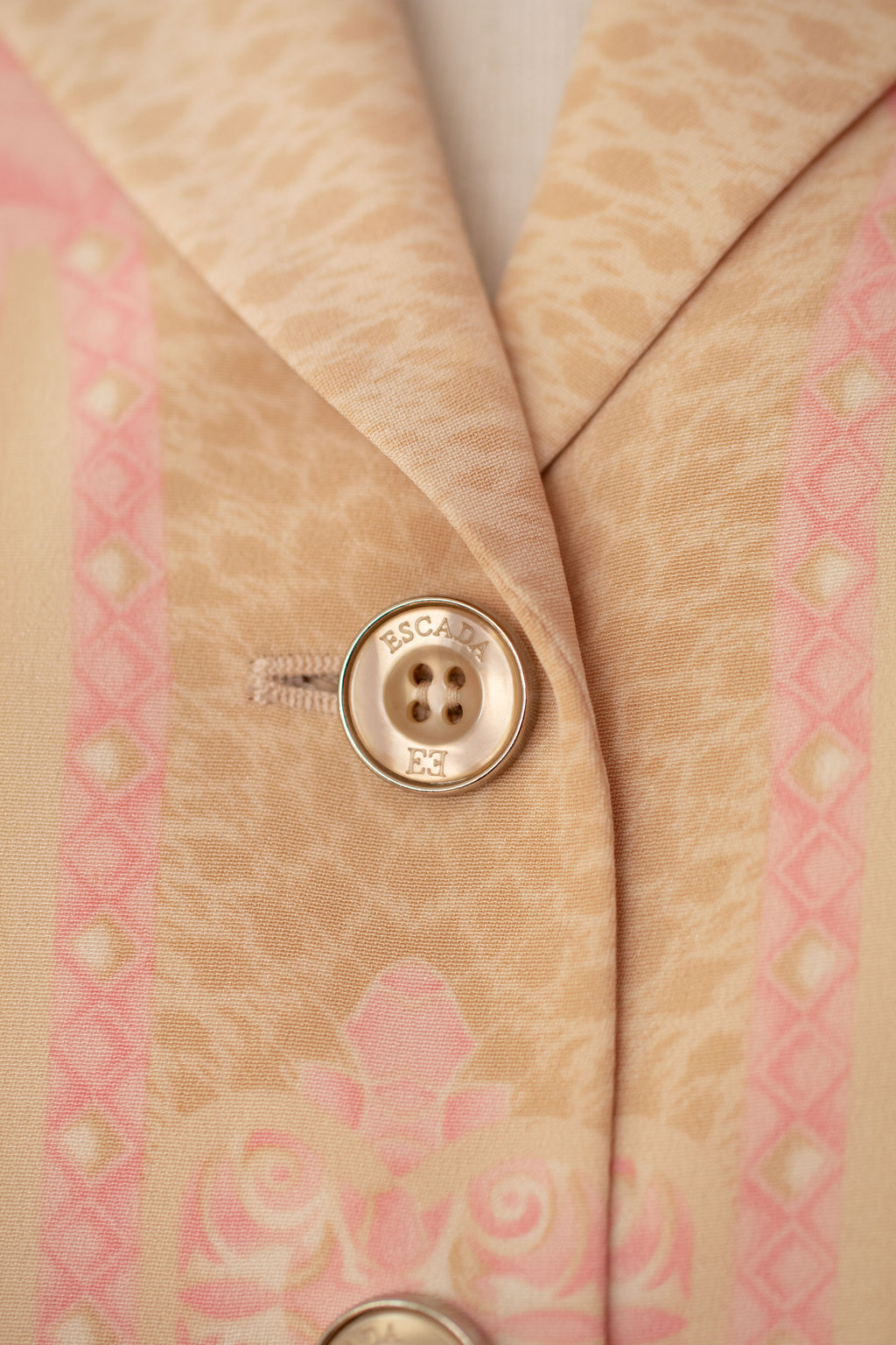Vintage Escada by Margaretha Ley Silk Floral Jacket, Late 1980s-Early 1990s