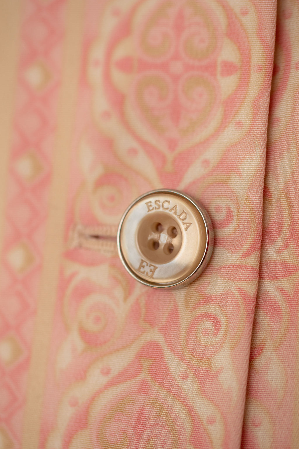 Vintage Escada by Margaretha Ley Silk Floral Jacket, Late 1980s-Early 1990s