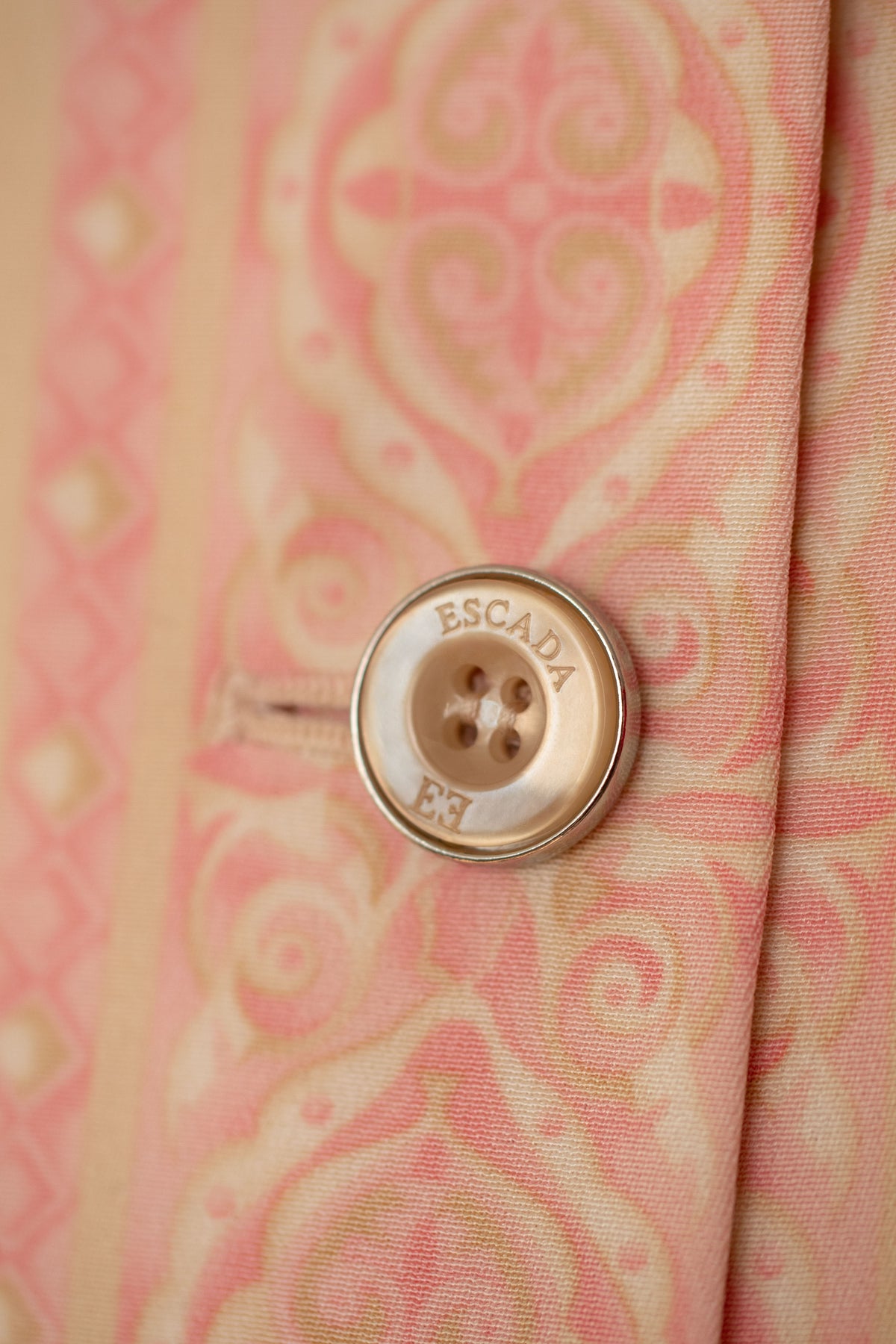 Vintage Escada by Margaretha Ley Silk Floral Jacket, Late 1980s-Early 1990s